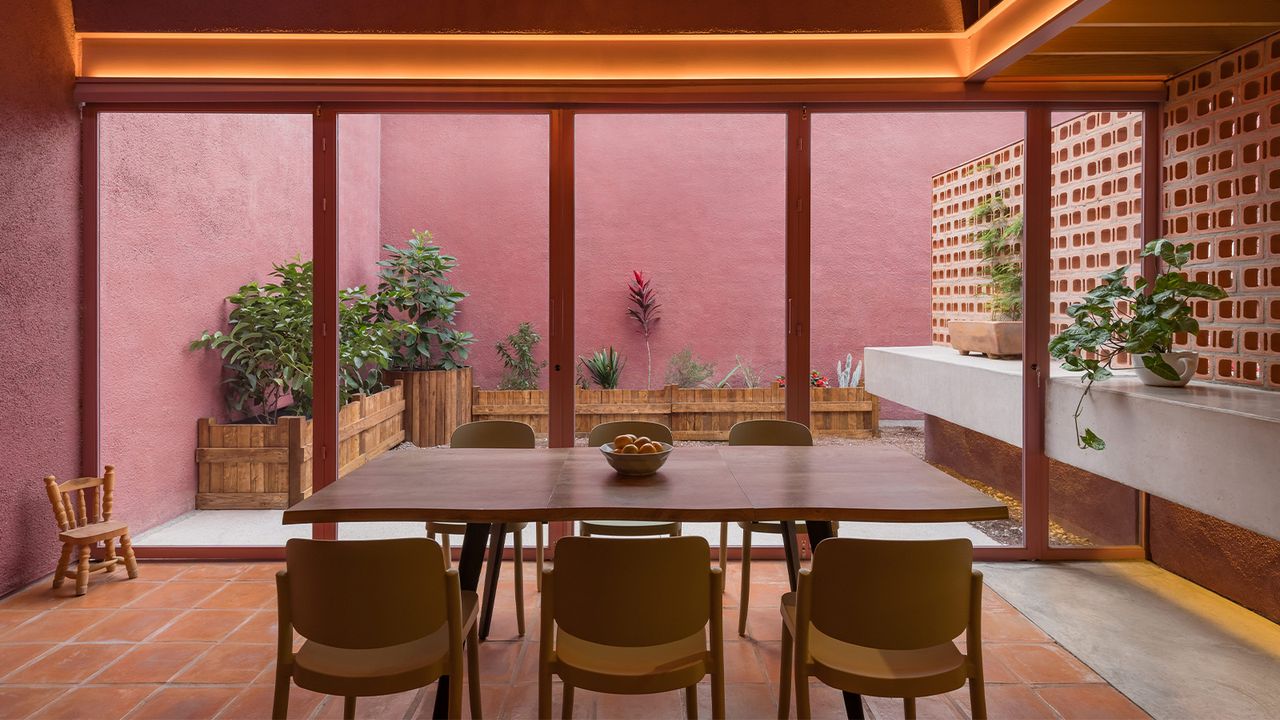A Mexican desert cactus inspires this pink house | Wallpaper*