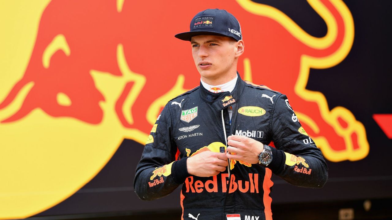 Red Bull Racing driver Max Verstappen