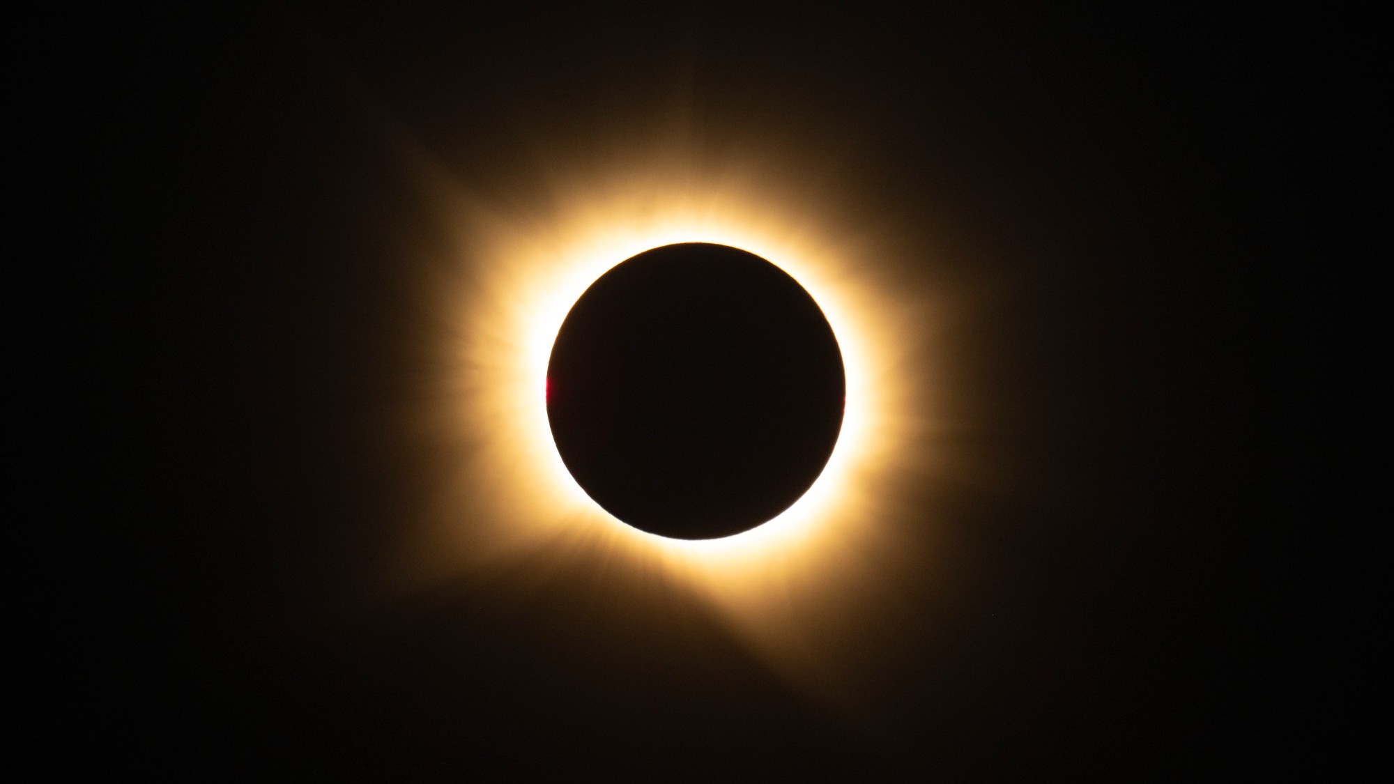 a ring of fire on a black background