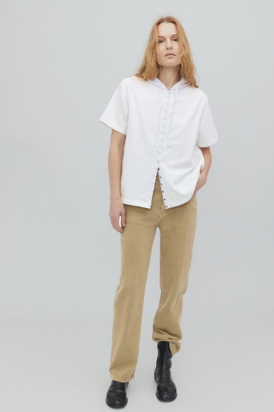 Lucky Shirt in Milk - Xs / Milk
