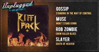 Unplugged Riff Pack DLC setlist