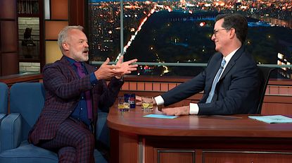 Stephen Colbert interviews Graham Norton