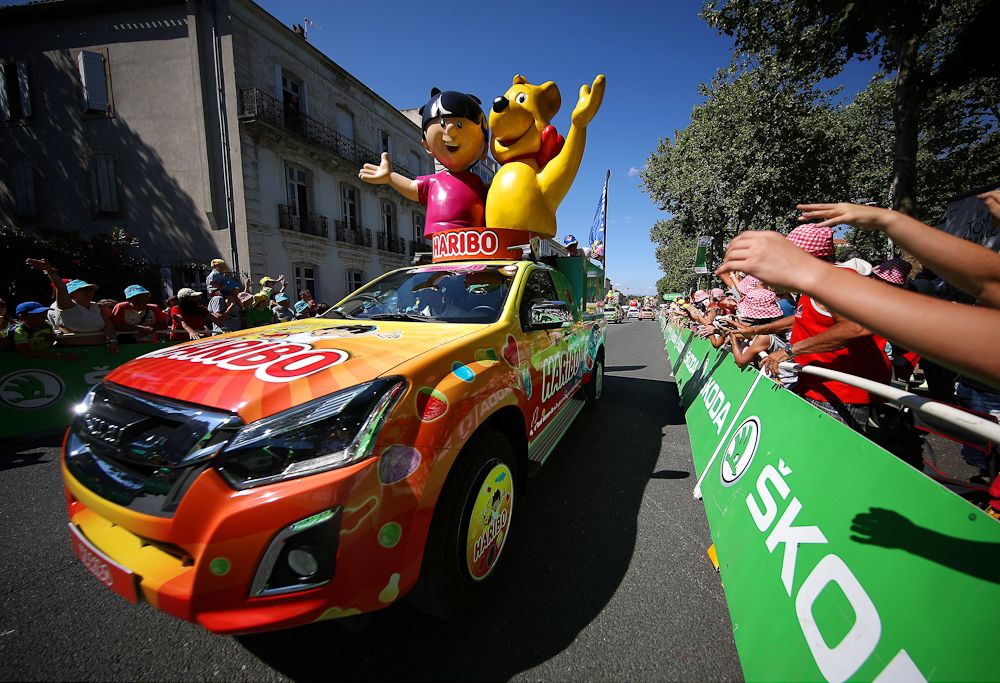 Haribo has a big presence