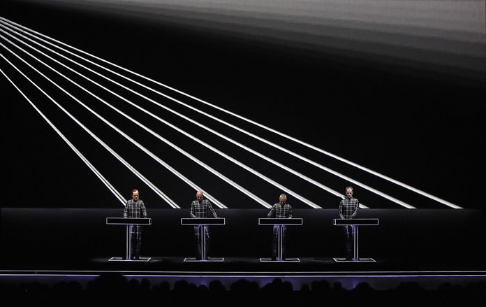 &#039;Kraftwerk - The Catalogue 1 2 3 4 5 6 7 8&#039; at Tate Modern, London