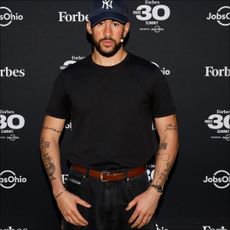 Bad Bunny at a Forbes event