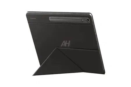 Galaxy Tab S10 FE series hybrid book cover in black and blue