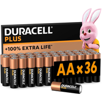 Duracell Plus AA Batteries (36 Pack)