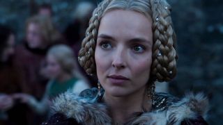 Jodie Comer as Marguerite de Carrouges in The Last Duel