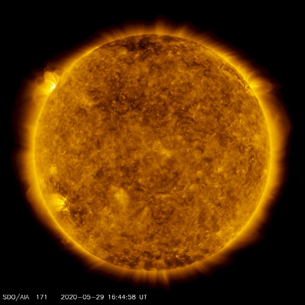 Our sun, imaged here in May 2020 by NASA&#039;s Solar Dynamics Observatory, is a medium-mass main sequence star.