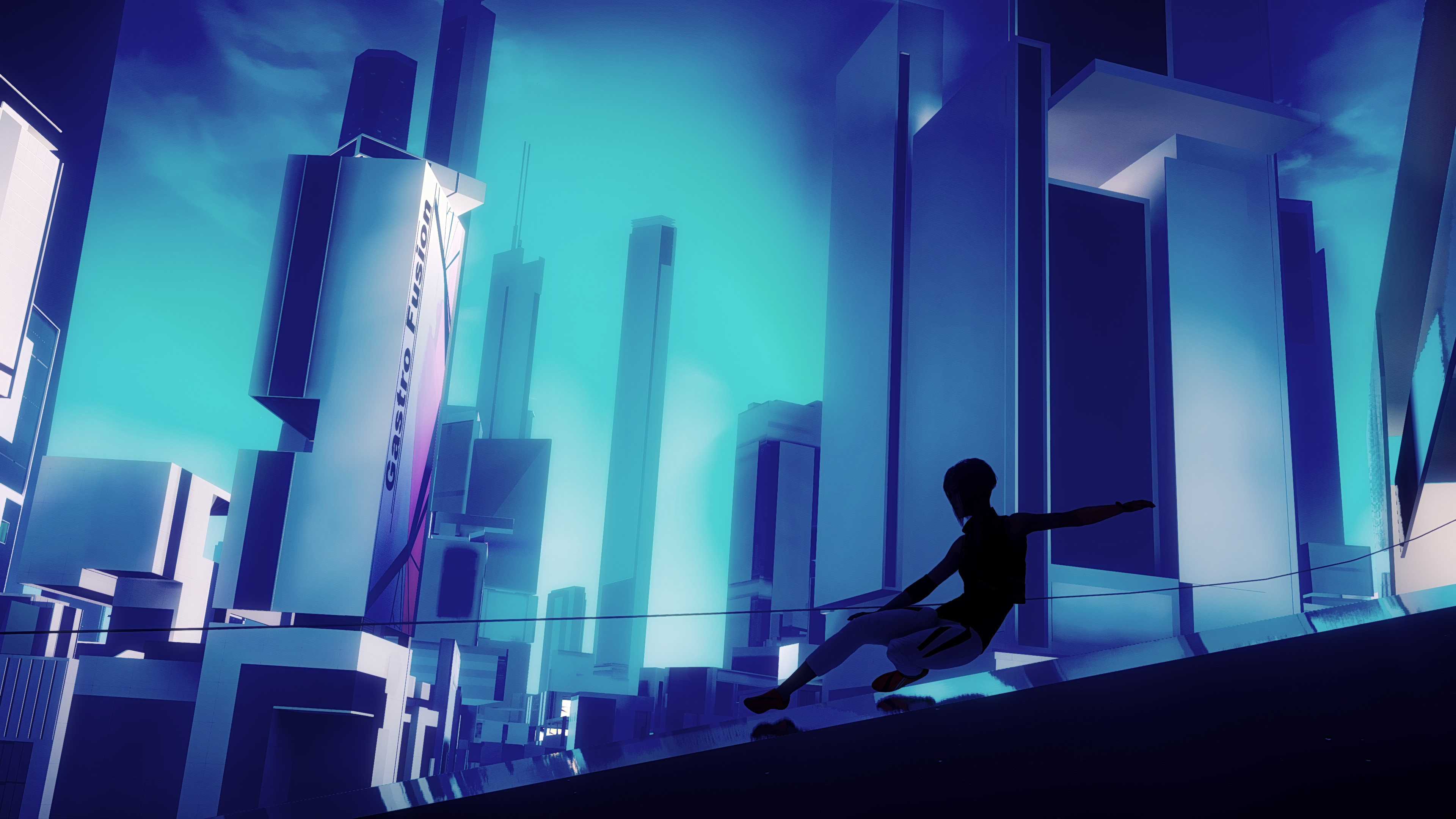 mirrors edge city of glass