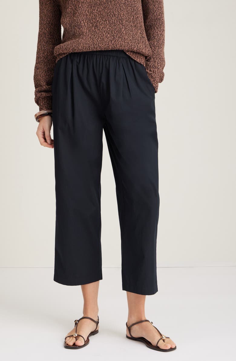 Cotton Poplin Pants