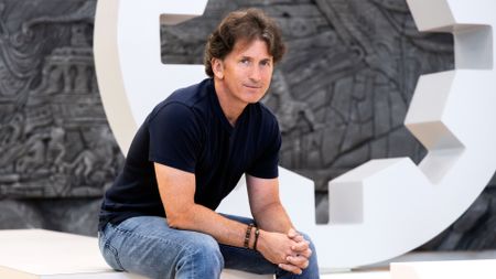 Headshot of Todd Howard, executive producer and game director of Bethesda Game Studios. Image supplied to GamesRadar by BGS.