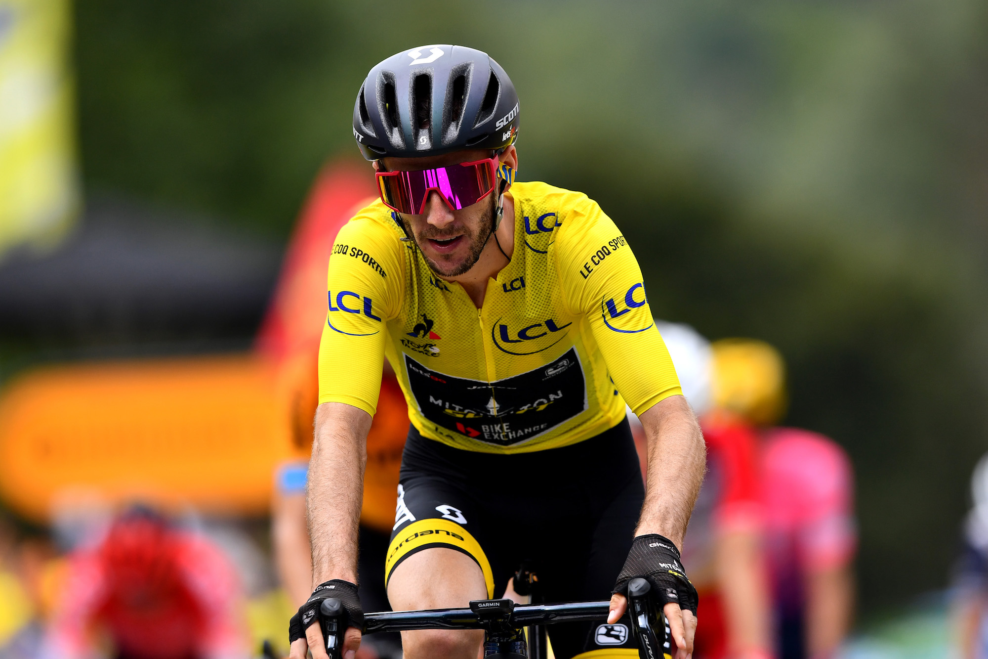 Yellow jersey: Geraint Thomas becomes eighth Brit to