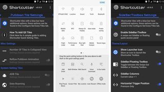 Shortcutter Quick Settings