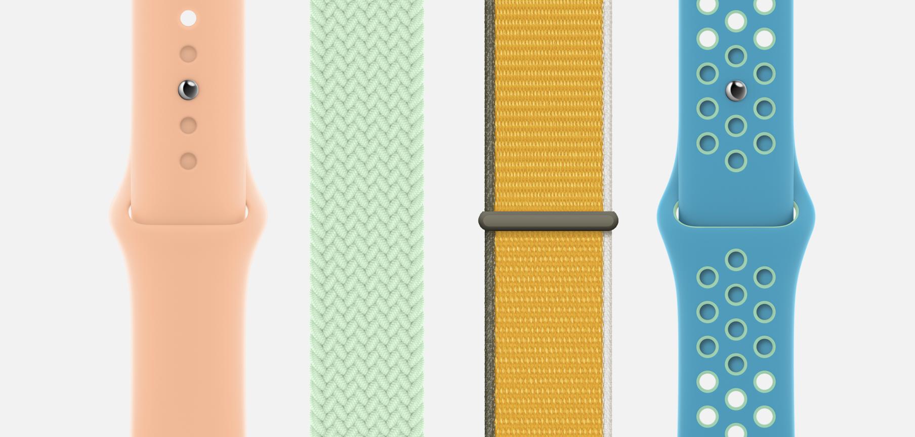 New Apple Watch bands feature spring colors and styles - Apple