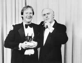George Cole with his Minder co-star Dennis Waterman