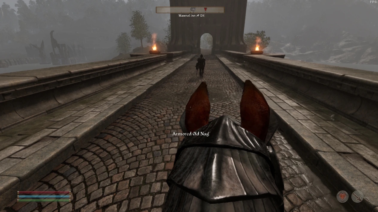 Oblivion Remastered best mods - First Person Horse