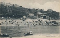 Leas Lift in Folkestone (top left) is one of the oldest water lifts in Britain.