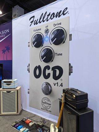 Fulltone's booth at the 2024 NAMM show