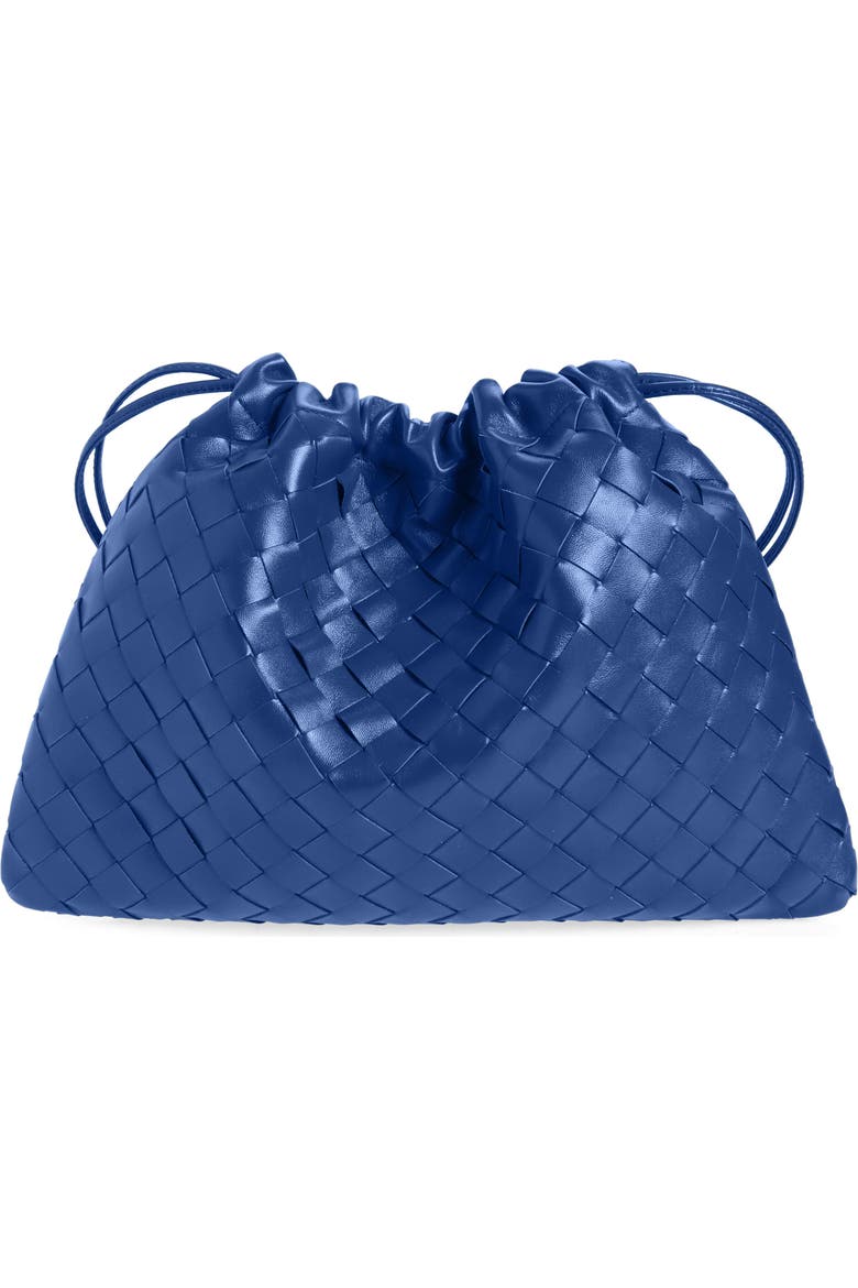 Medium Dustbag Intrecciato Leather Shoulder Bag