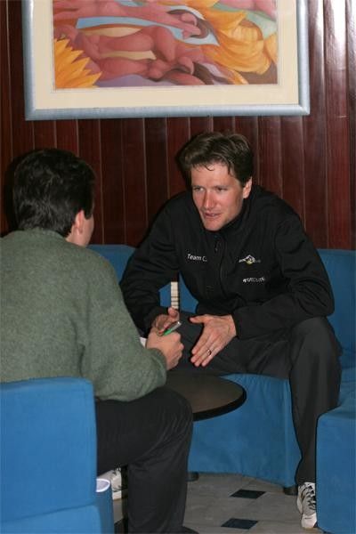 Zabriskie faces the press