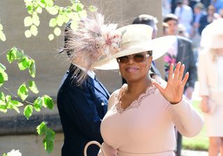 Oprah Winfrey at Meghan Markle and Prince Harry's wedding