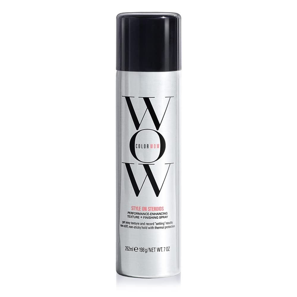 COLOR WOW, Color Wow Style on Steroids Texturizing Spray 
 Achieve Instant Sexy Volume and Texture, Non-Sticky 
Moisturizing