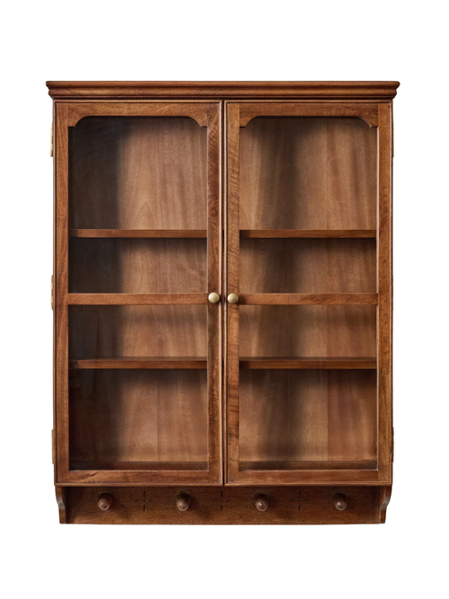 Amelia Oversized Display Cabinet With Glass Doors