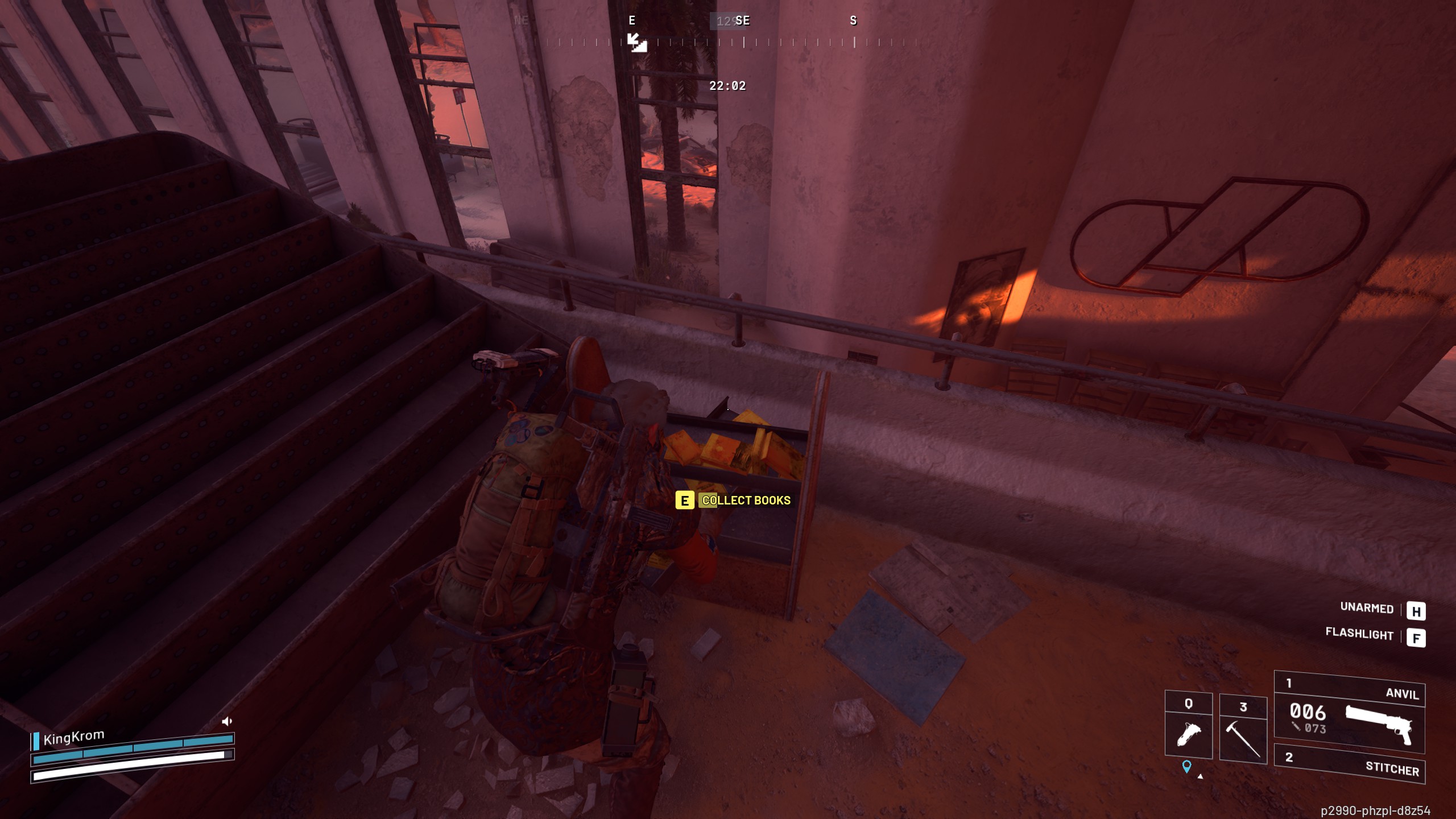 Arc Raiders Building a Library - Interacting with stand