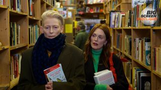 Tilda Swinton and Julianne Moore in The Room Next Door