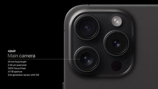 iPhone 15 Pro Max camera specs