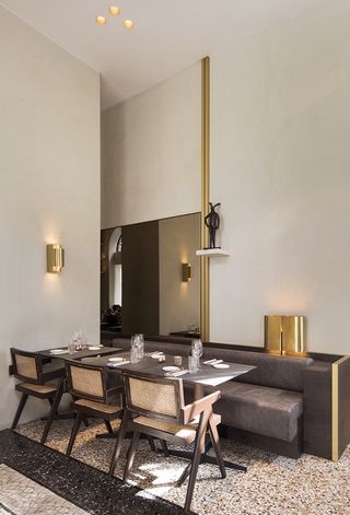 Cittamani Restaurant, Milan, Italy - Dining room