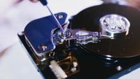 Hard drive internals