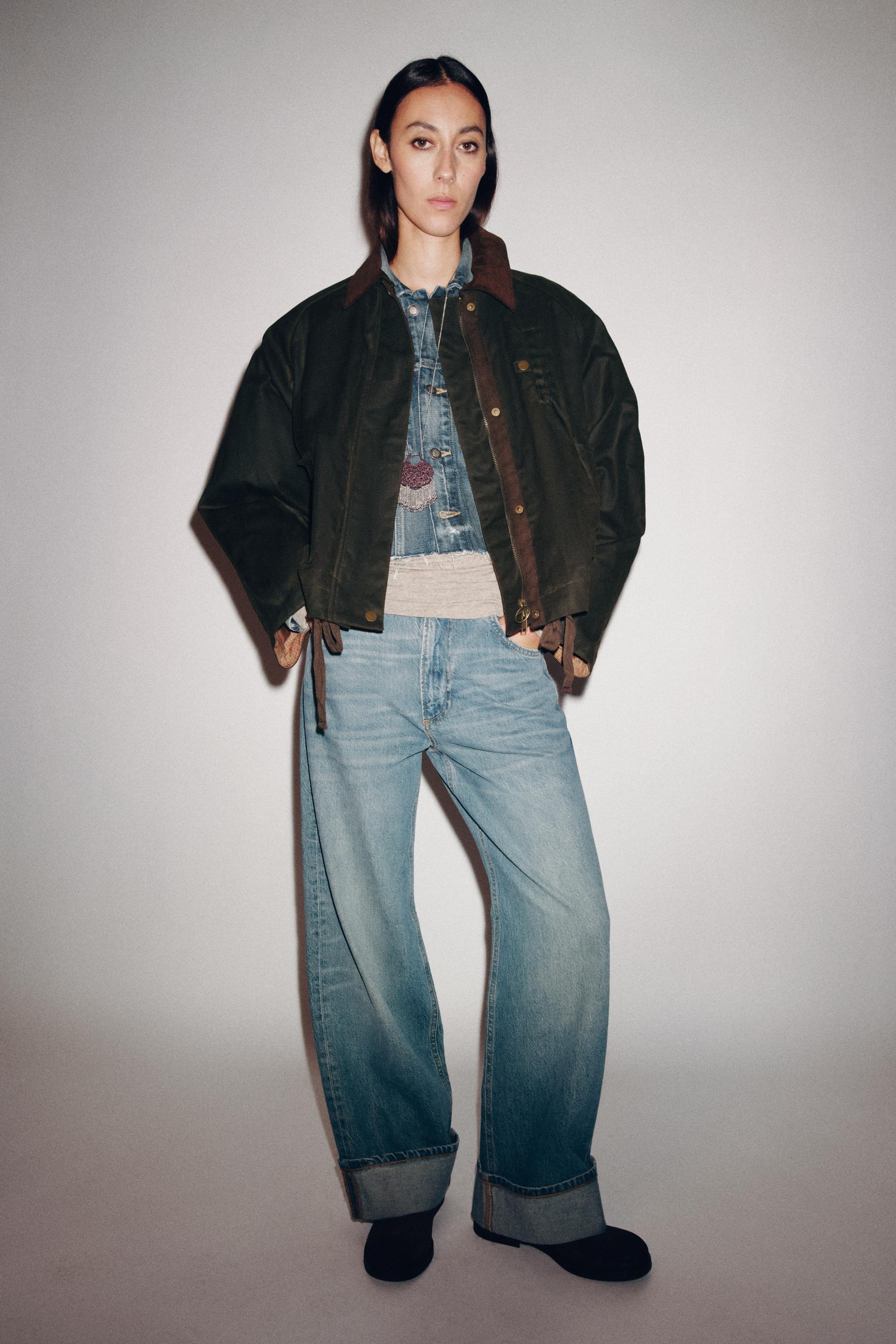 Zw Collection Baggy Mid-Waist Jeans