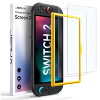 JSAUX 2-Pack Anti-Glare Screen Protector for Nintendo Switch 2