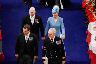 Zara and Mike Tindall attended the Coronation of King Charles III
