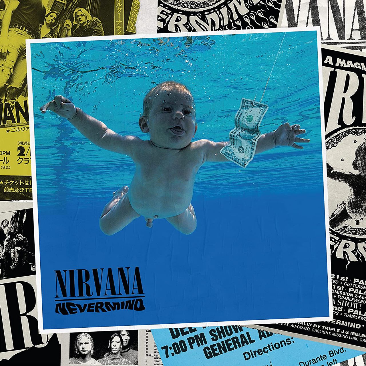 Nirvana 'Nevermind 30th Anniversary' artwork