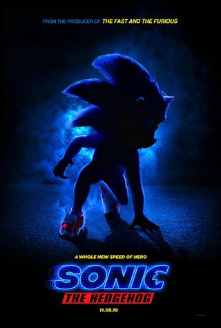 Sonic the Hedgehog poster from Paramount