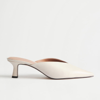 Kitten Heel Leather Mules - £85 at &amp; Other Stories