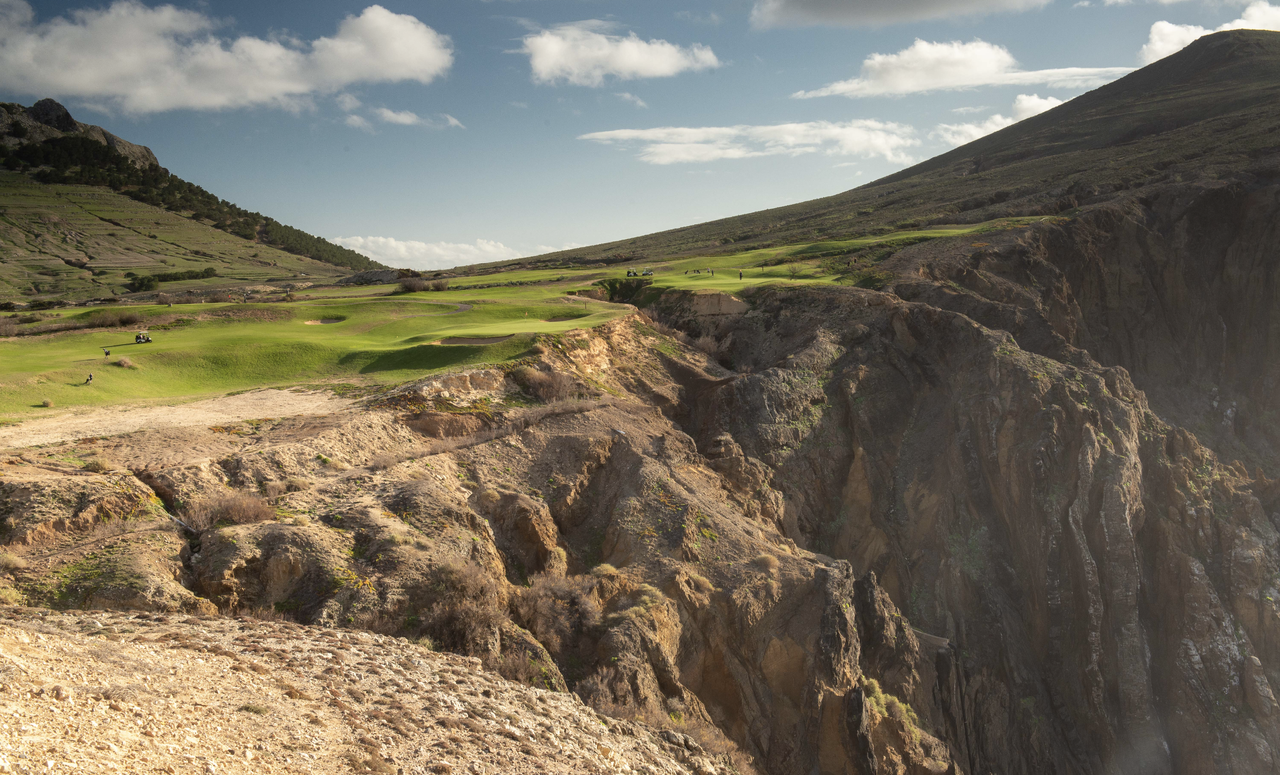 Porto Santo golf course pictured