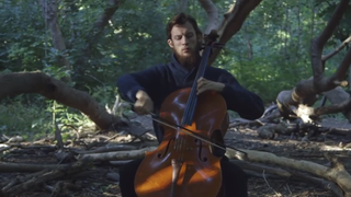 A still from the Opeth Harvest cello video