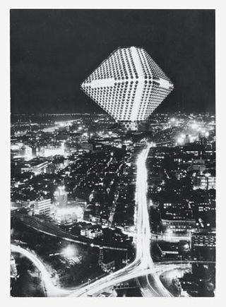Dwelling City by Kenji Ekuan, 1964. Collage