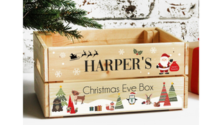 Wooden Christmas Eve Crate