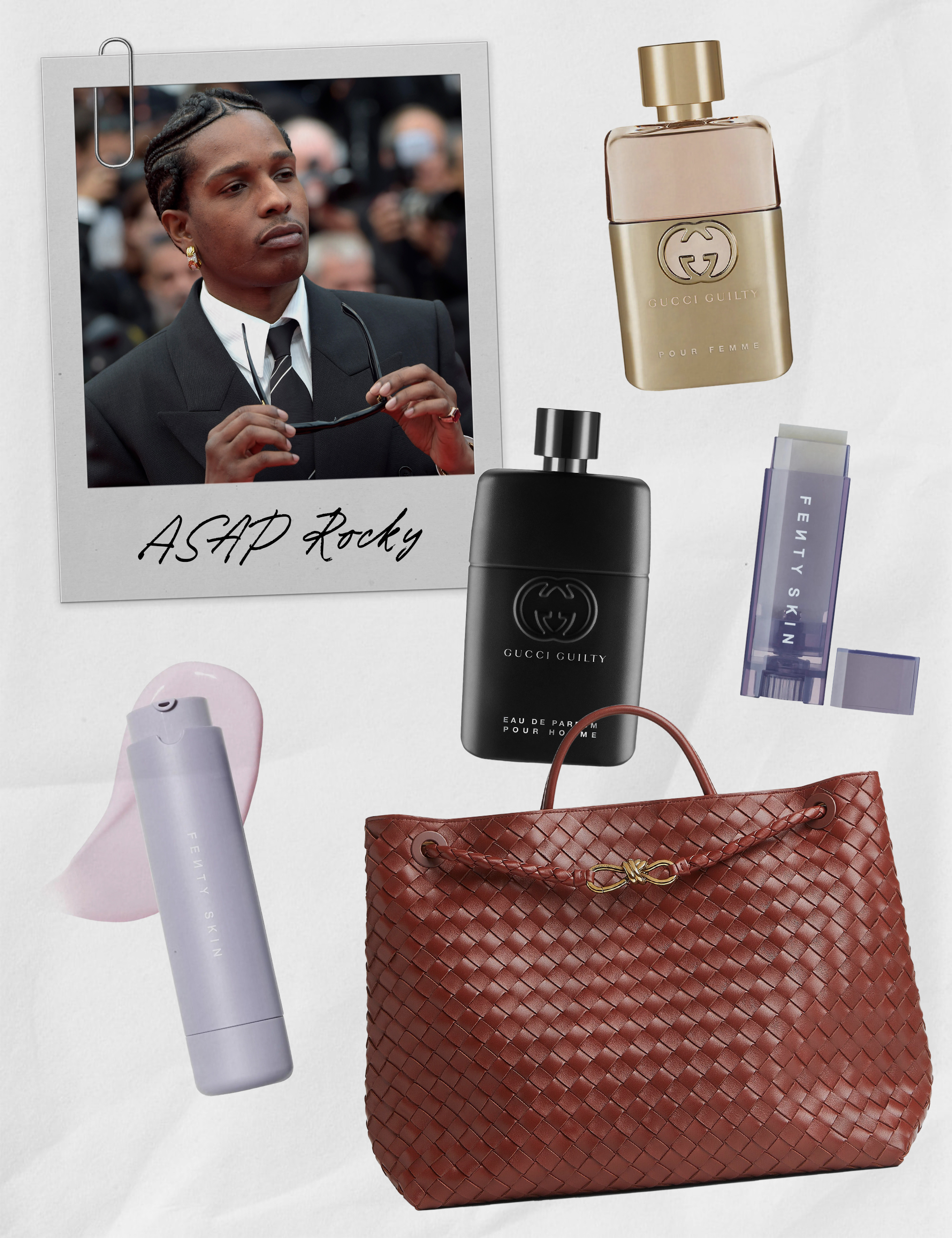 ASAP Rocky&#039;s beauty essentials