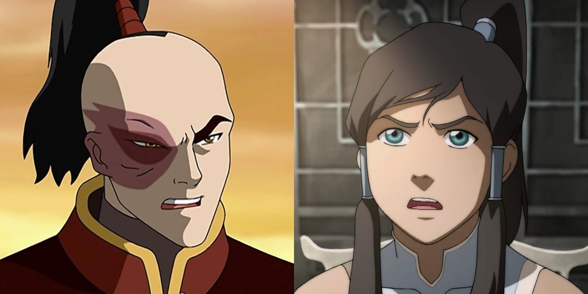 avatar the last airbender zuko the legend of korra korra screenshots