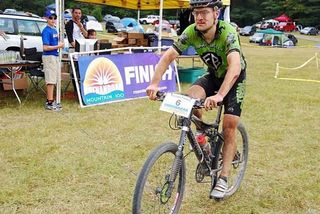 Christian Tanguy (Fraser / Cannondale) finished second at the Shenandoah Mountain 100
