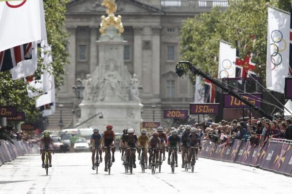 The Mall was an inspirational site for the riders