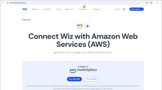 Buy with AWS marketplace button