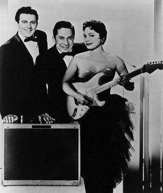 The Mary Kaye Trio, circa 1957. Left to right: Frank Ross, Norman Kaye and Mary Kaye