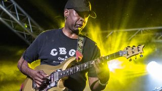 Vernon Reid of Living Colour performs on stage at The Mill on July 17, 2019 in Birmingham, England.